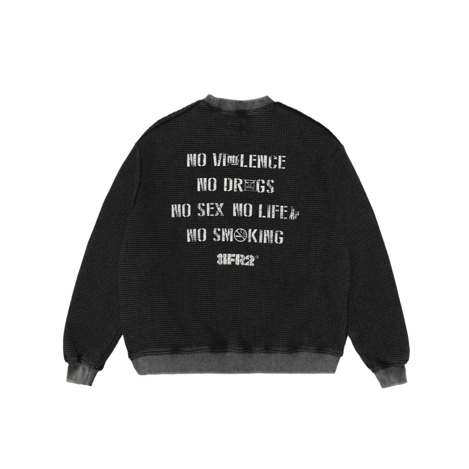 【#FR2】3月連線更新 雙面穿 No Shit Waffle Reversible Long-sleeve T-shirt