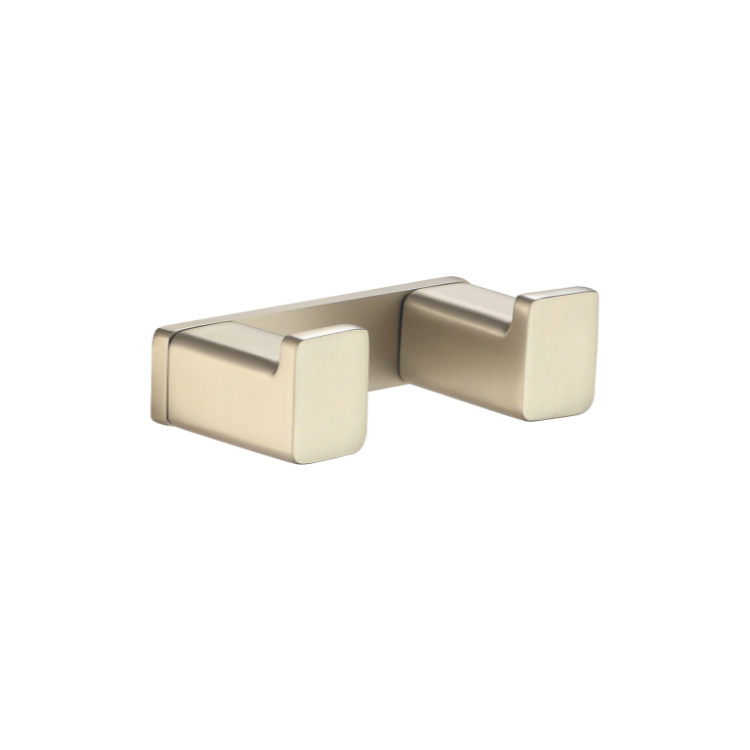Vizio Double Hook (Brushed Gold)(VZ700105BG)