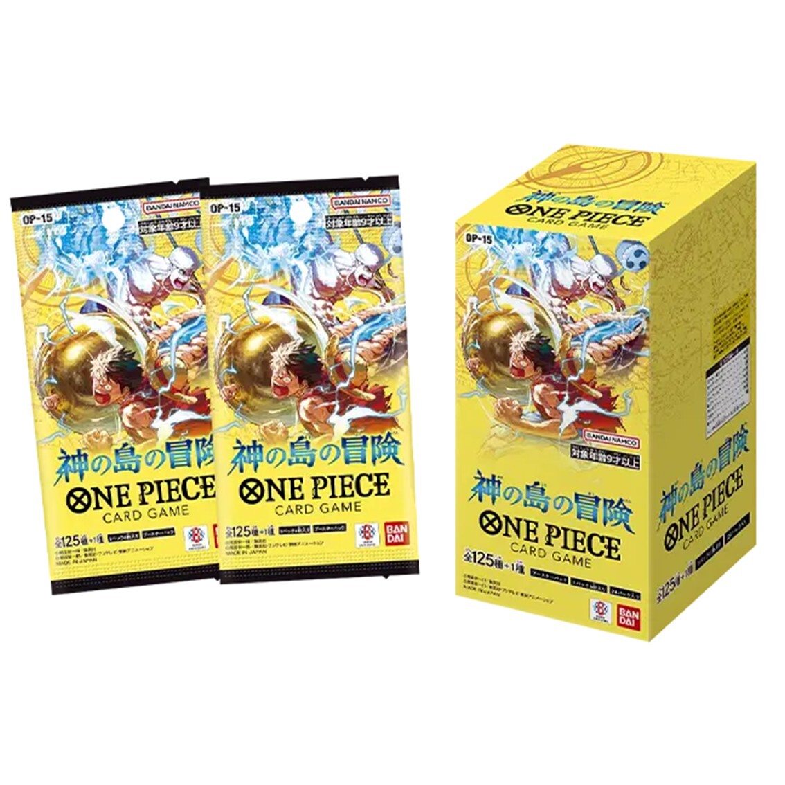 海賊王咭牌遊戲 補充包 第十五彈 神之島的冒險 [OP-15] (原箱)