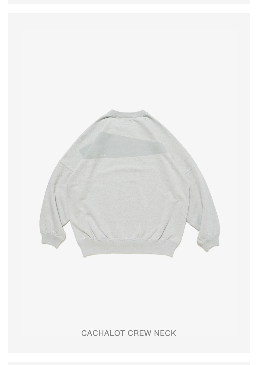 【DCDT】0228 WEEK2發售 CACHALOT CREW NECK