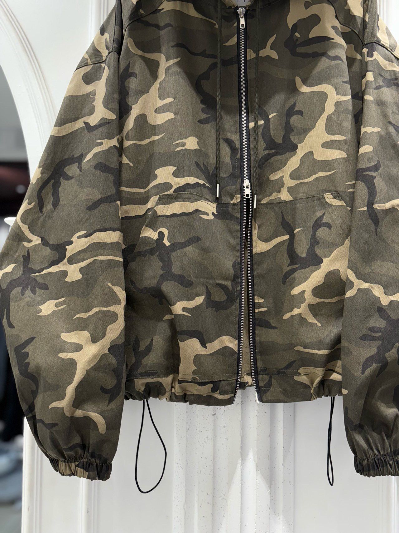 迷彩連帽拉鍊外套 alife-076JK