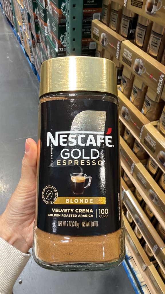 VV077 美國COSTCO NESCAFE 金裝咖啡粉200G EXP:2027.12