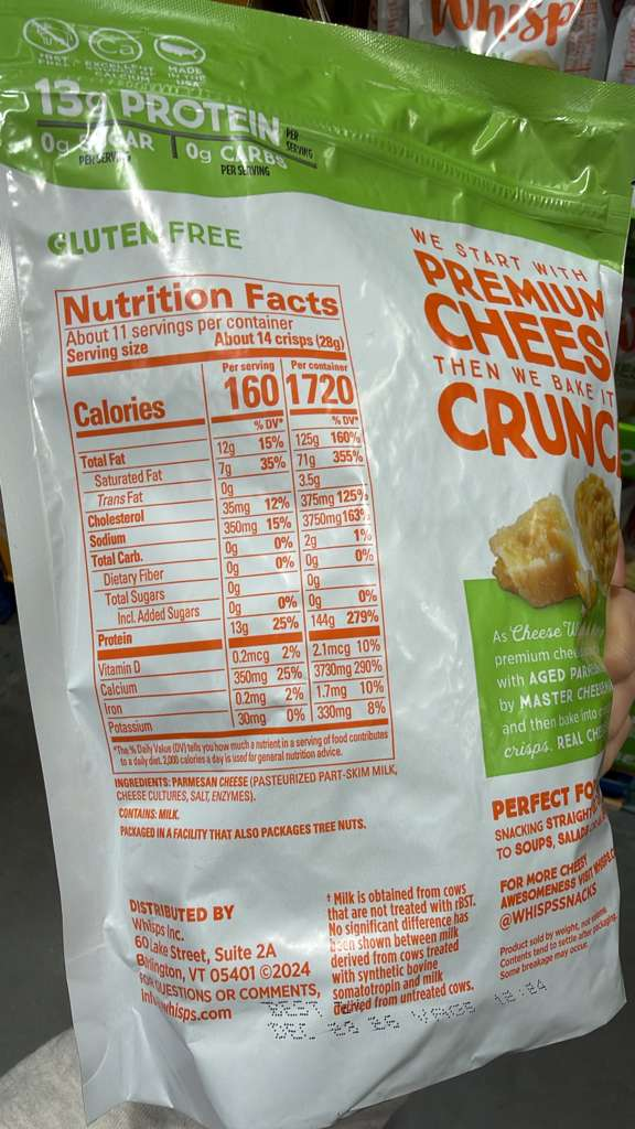 VV083 美國COSTCO WHISPS 帕馬臣脆片306G EXP:2026.12