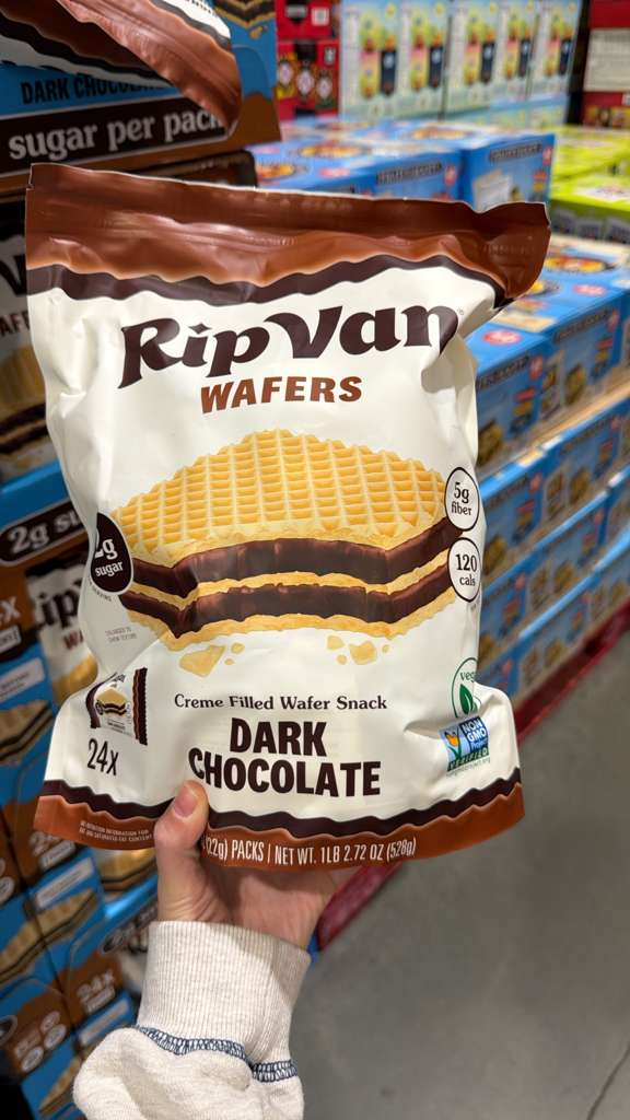 VV084 美國COSTCO RIPVAN 黑朱古力威化餅528G EXP:2026.12