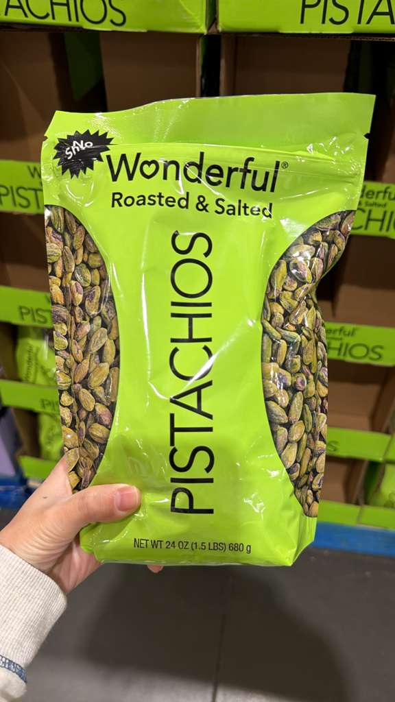 VV095 美國COSTCO WONDERFUL 鹽焗開心果680G EXP:2027.01