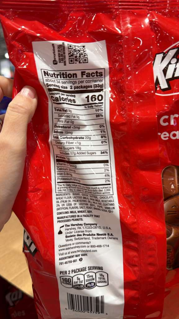 VV097 美國COSTCO KITKAT 朱古力復活兔65個 EXP:2027.03