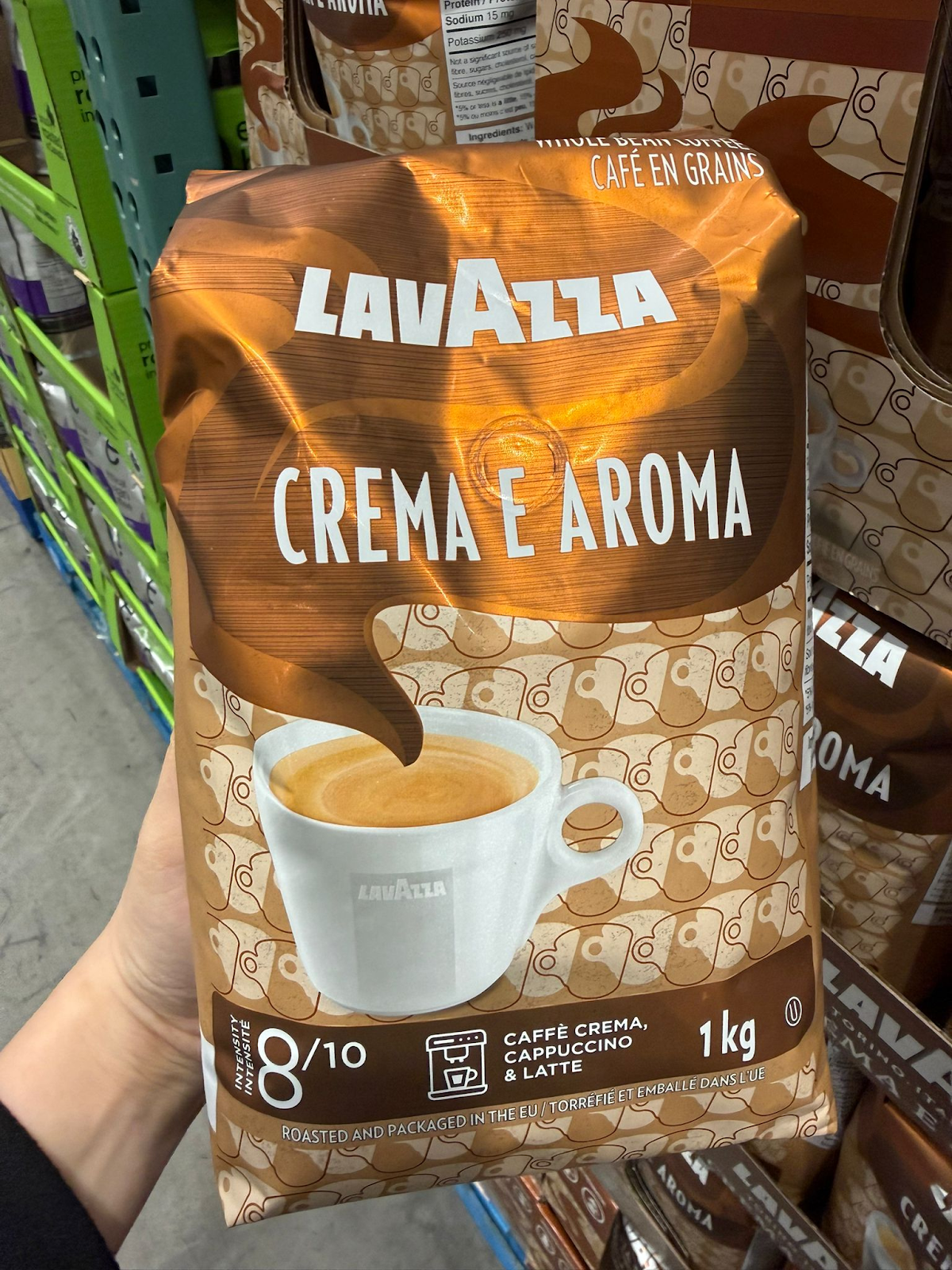 VV107 加拿大Costco LAVAZZA 咖啡粉1KG EXP:2027.09