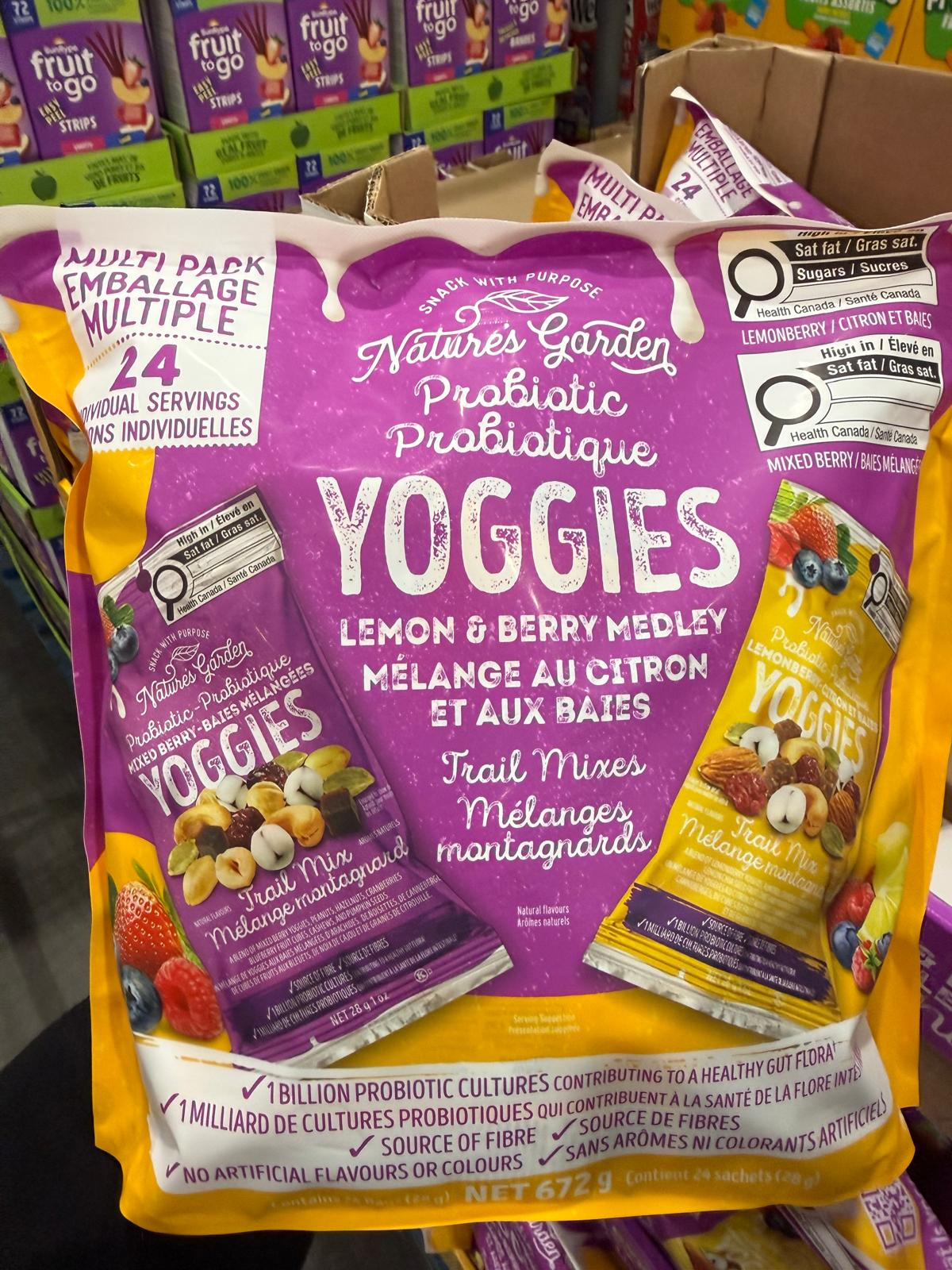 VV111 加拿大Costco NATURRE'S GARDEN 益生菌乾果乳酪球28GX24包 EXP:2027.01