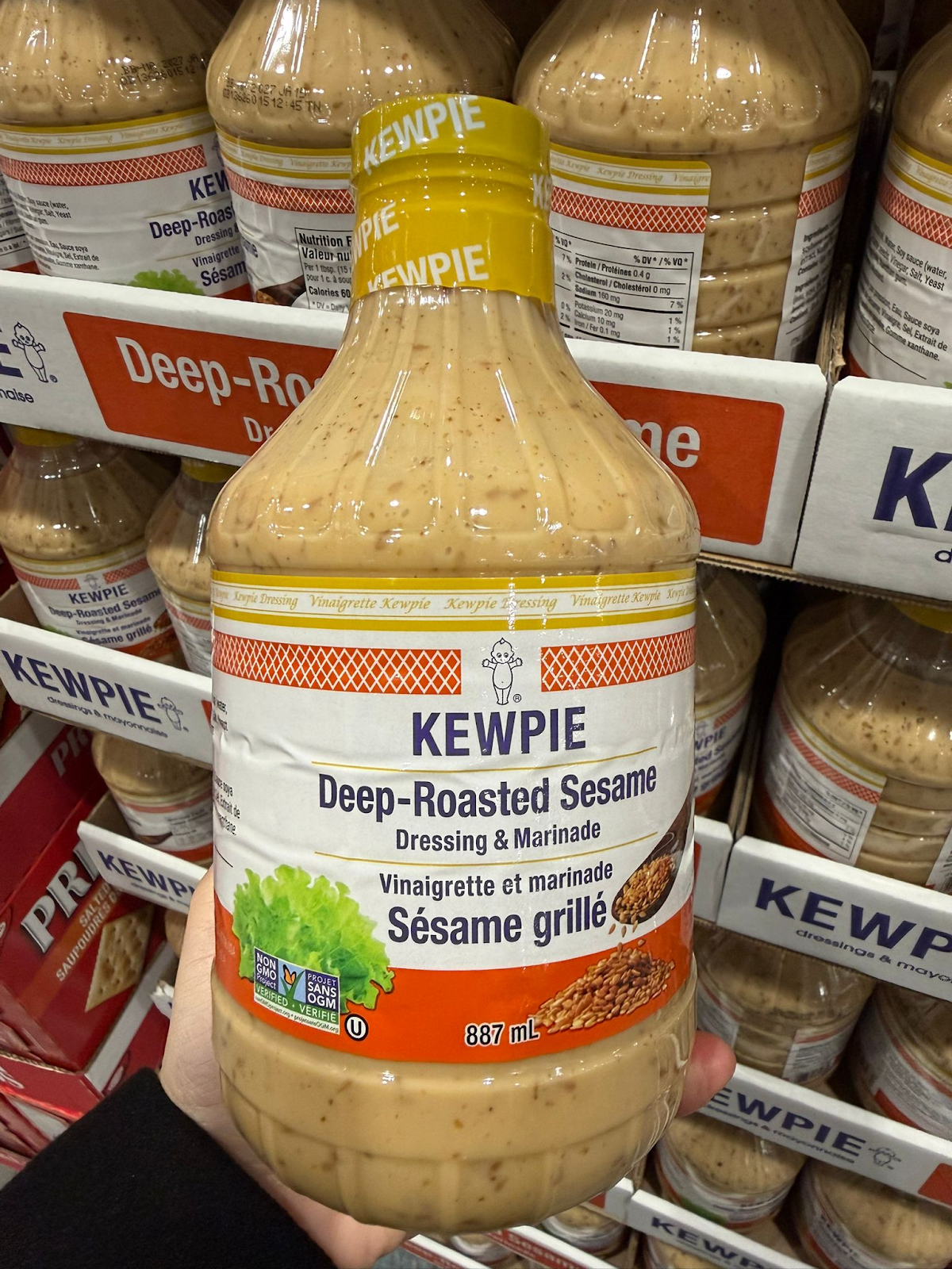 VV117 加拿大Costco KEWPIE 芝麻醬887ML EXP:2027.01