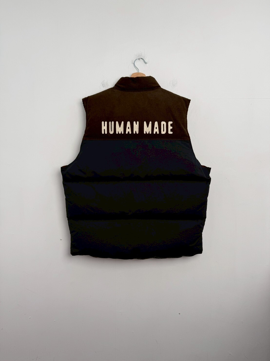 HUMAN MADE 23AW REVERSIBLE DOWN VEST SIZE XL