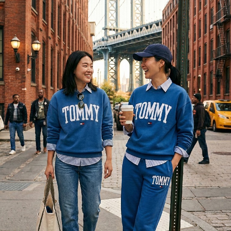 【預購】TOMMY HILFIGER H022713 復古學院風重磅衛衣