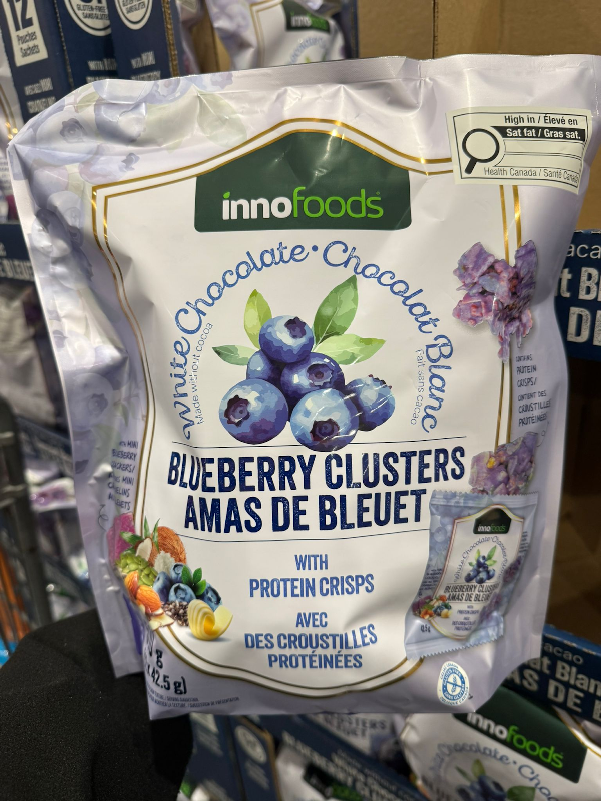 VV129 加拿大Costco INNOFOODS 藍莓零食42.5GX12包 EXP:2027.01