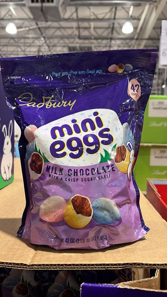 VV132 美國COSTCO CALBURY 迷你朱古力蛋2.625LBS EXP:2027.01