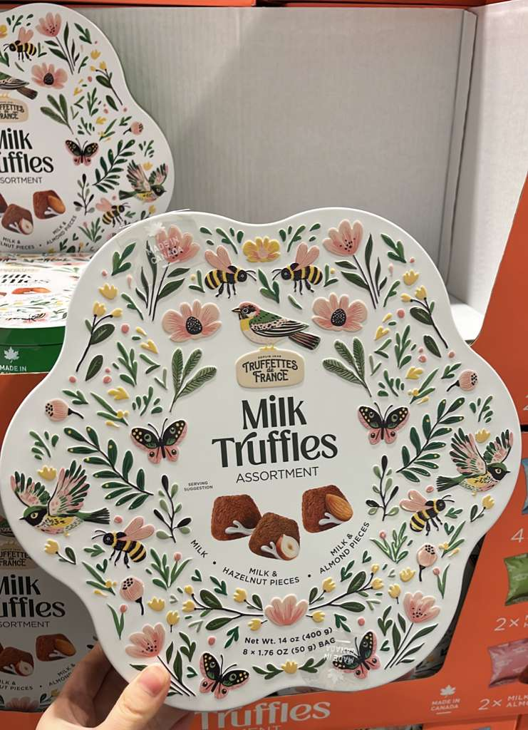 VV134 美國COSTCO TRUFFETTES FRANCE 雜錦牛奶松露朱古力14.1OZ EXP:2027.02