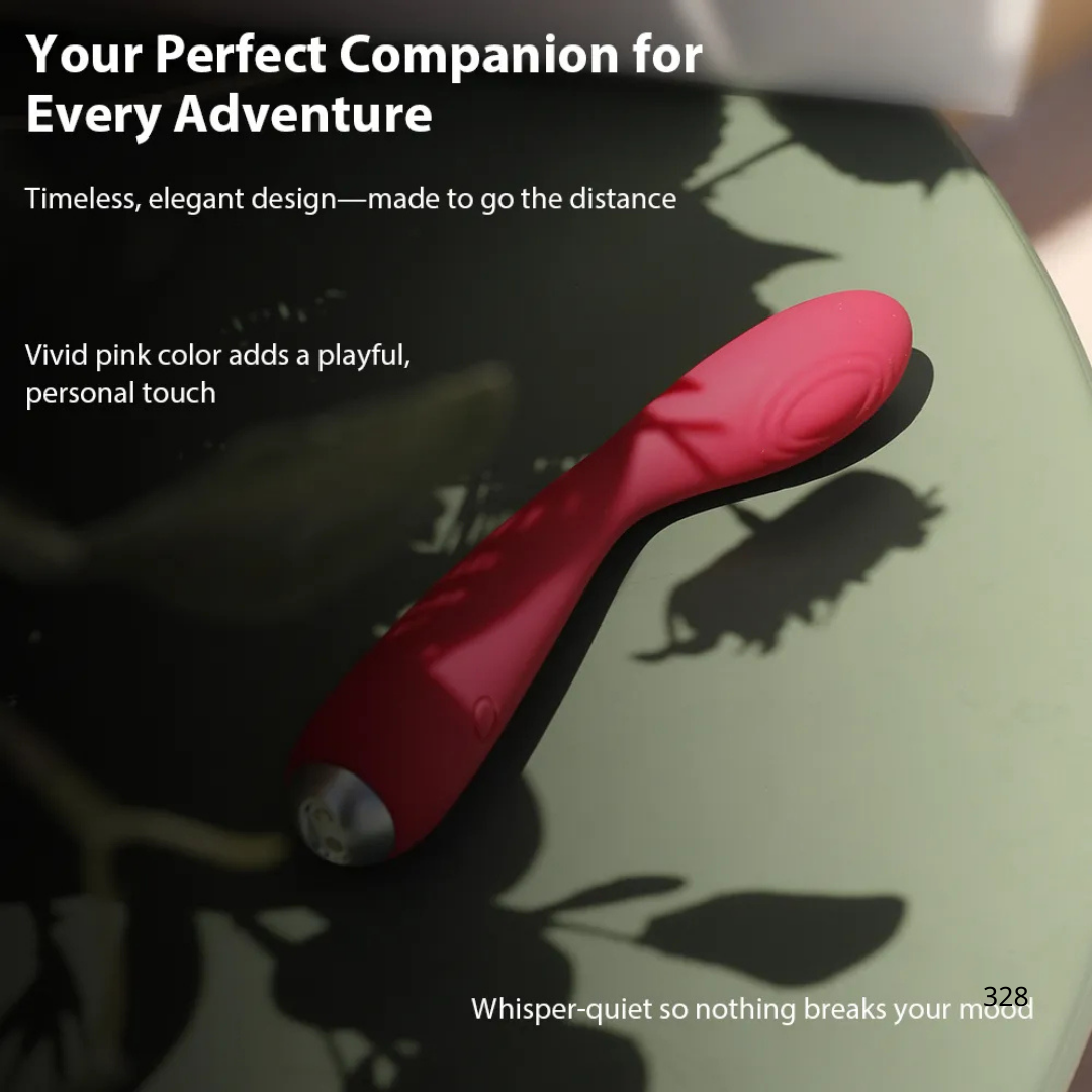 Svakom Iris 柔軟可彎曲G點震動器 粉紅色