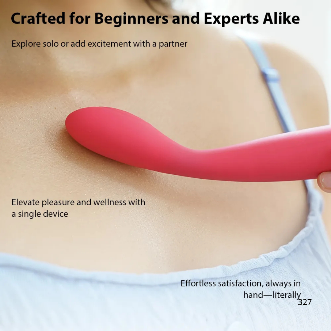 Svakom Iris 柔軟可彎曲G點震動器 粉紅色