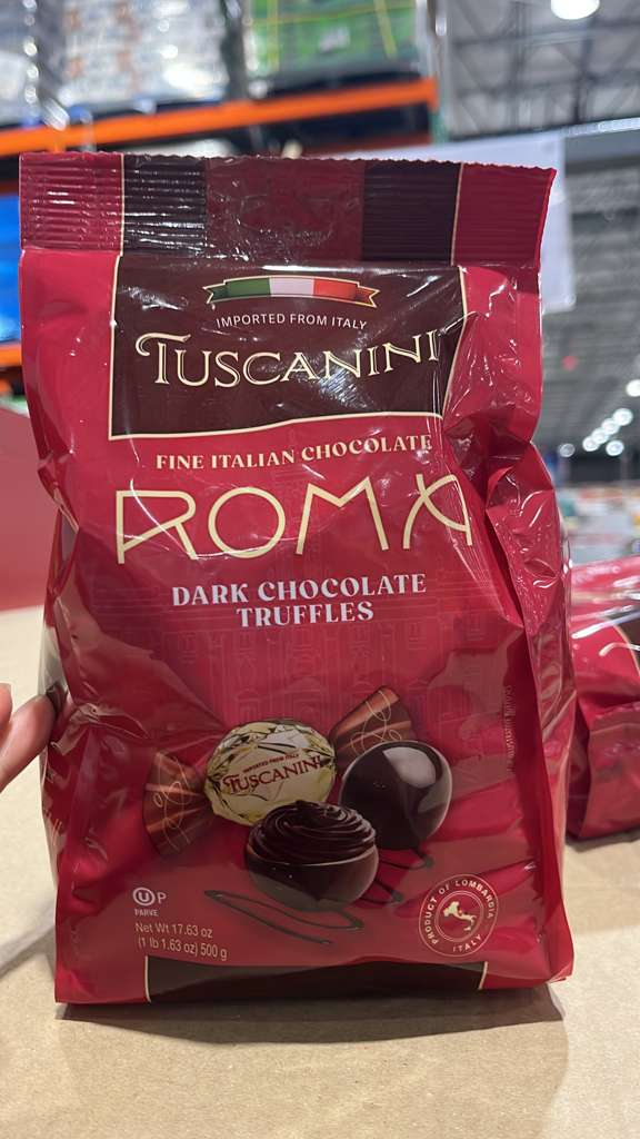 VV141 美國COSTCO tuscanini 松露黑朱古力500g EXP: 有效期半年