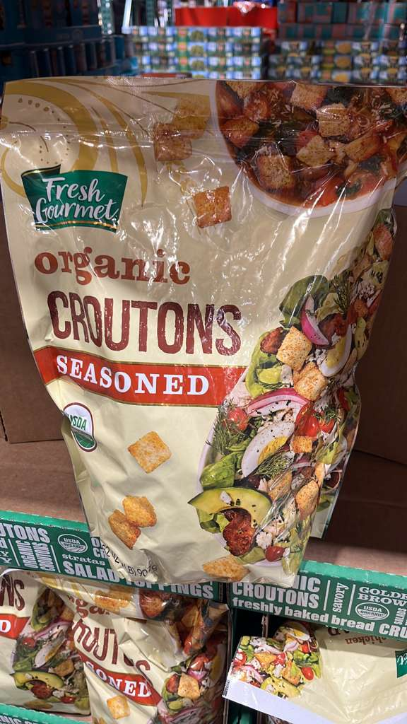 VV153 美國COSTCO FRESH GOURMET 有機油炸麵包丁2LBS EXP: 12.2026