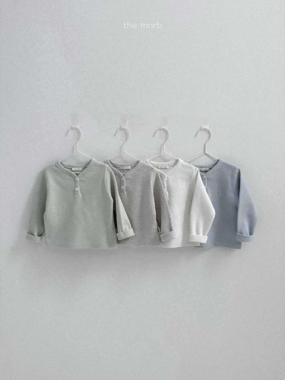 Mini Robe 華夫雙釦上衣 / 4色