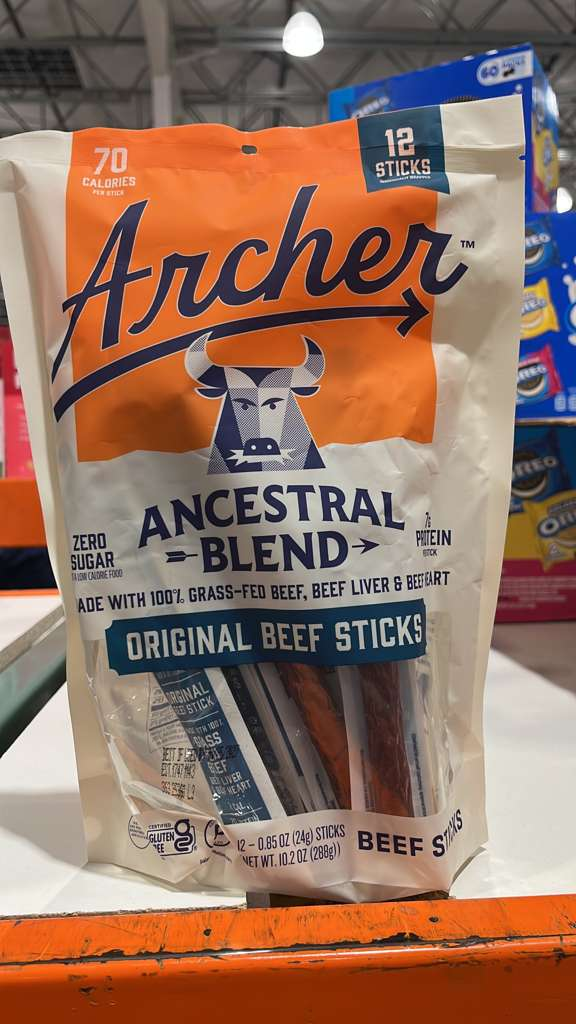 VV159 美國COSTCO ANCHER 牛肉條24GX12條 EXP: 01/25/2027