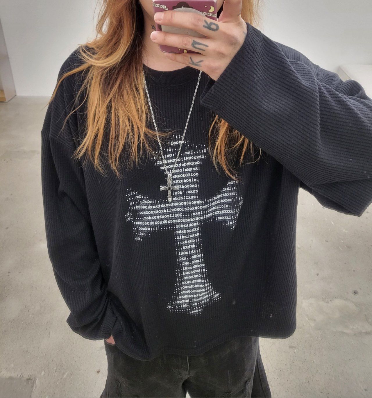 圖案長袖衫 GLAMOUR-140T