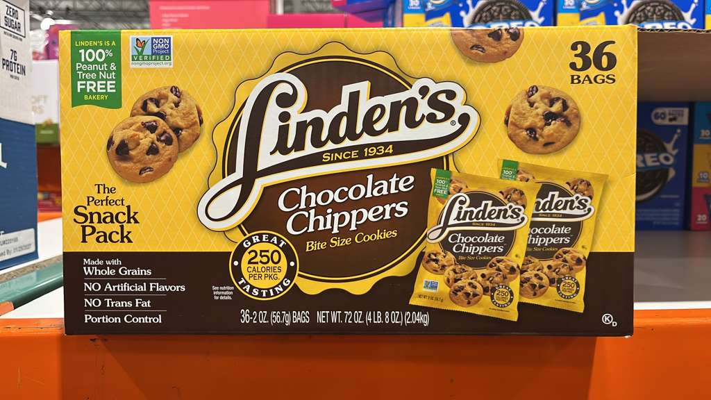 VV160 美國COSTCO LINDEM'S 一口朱古力曲奇56.7GX36包 EXP:2026.06