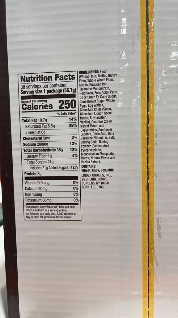 VV160 美國COSTCO LINDEM'S 一口朱古力曲奇56.7GX36包 EXP:2026.06