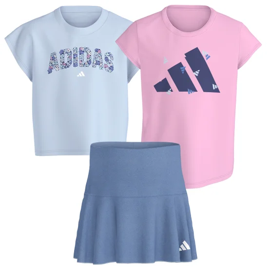 【預購】ADIDAS H022715 女童運動套裝