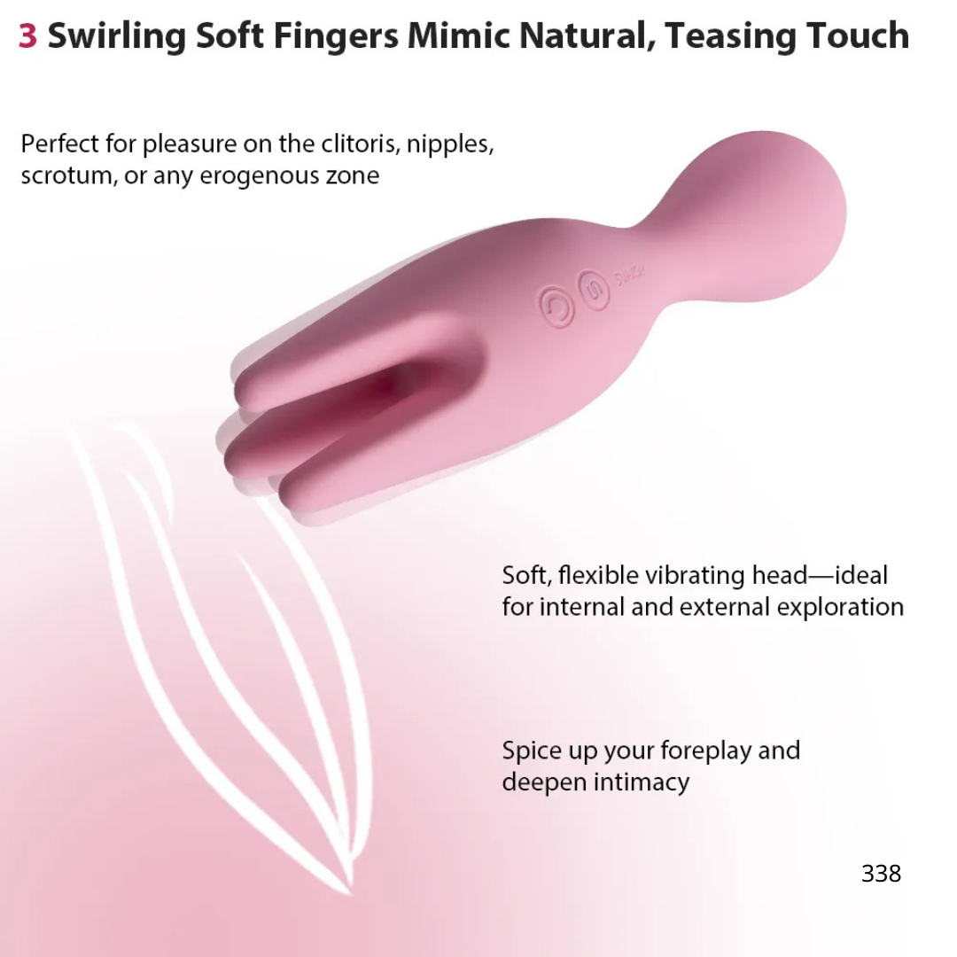 SVAKOM Nymph 手指震動按摩器 -粉紅色