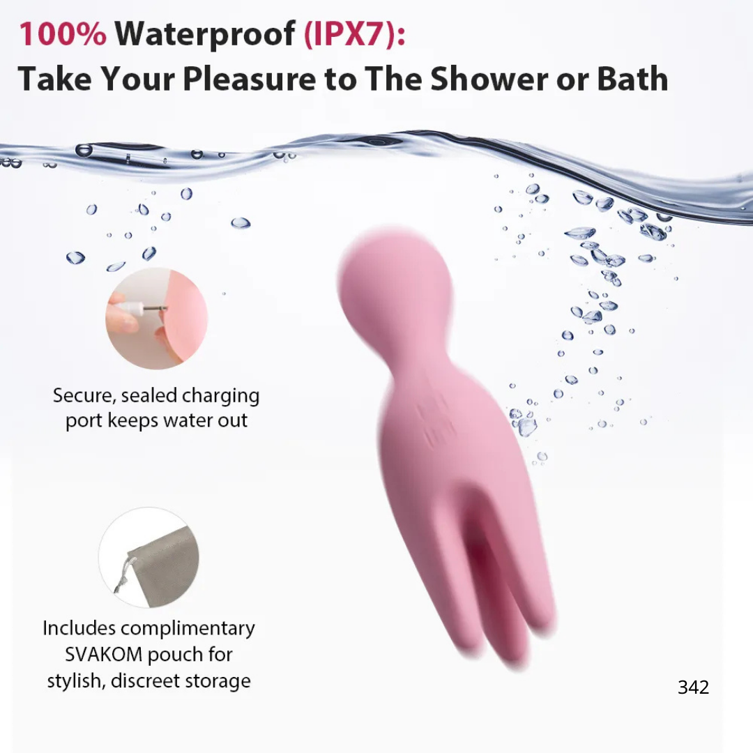 SVAKOM Nymph 手指震動按摩器 -粉紅色