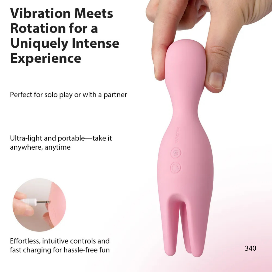 SVAKOM Nymph 手指震動按摩器 -粉紅色