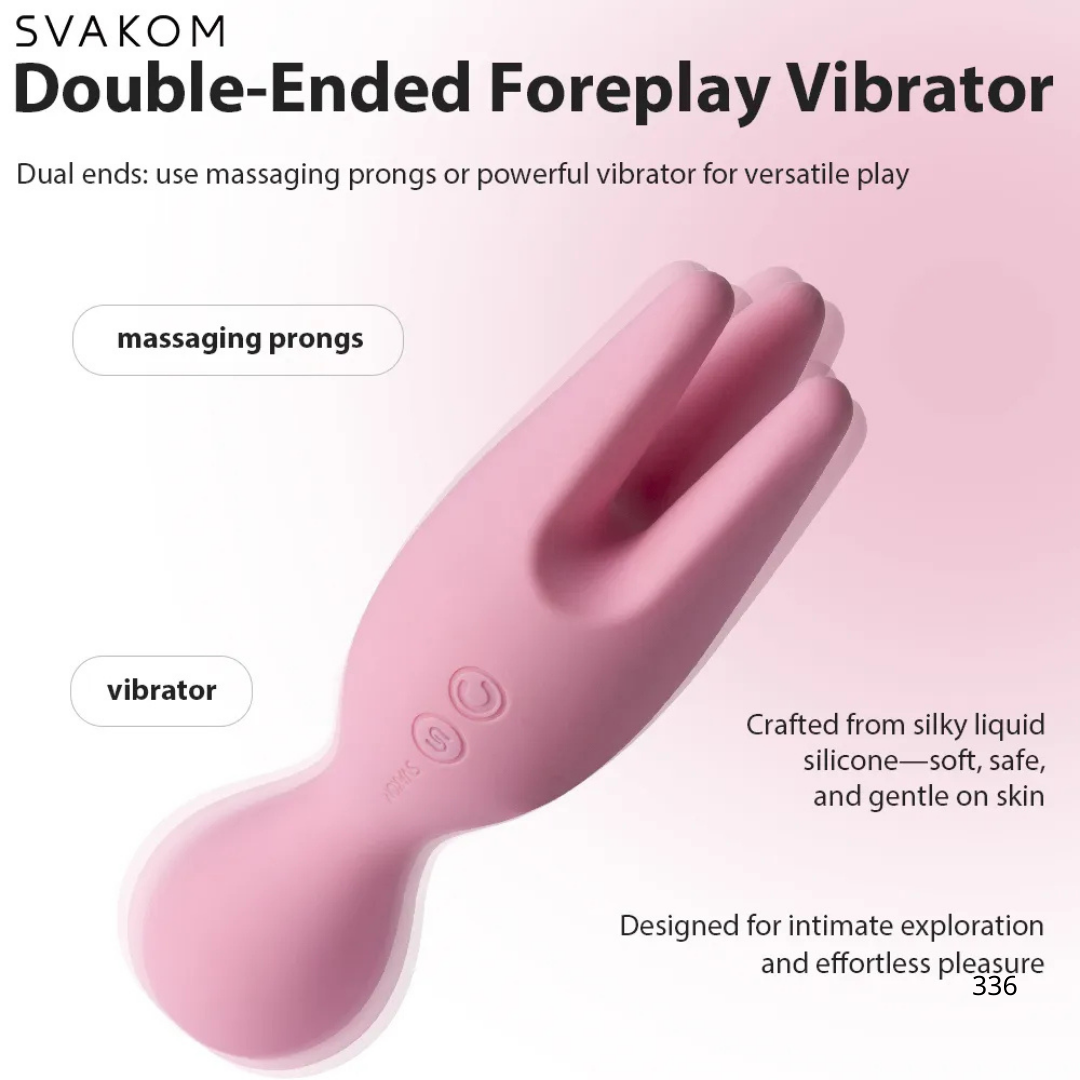 SVAKOM Nymph 手指震動按摩器 -粉紅色