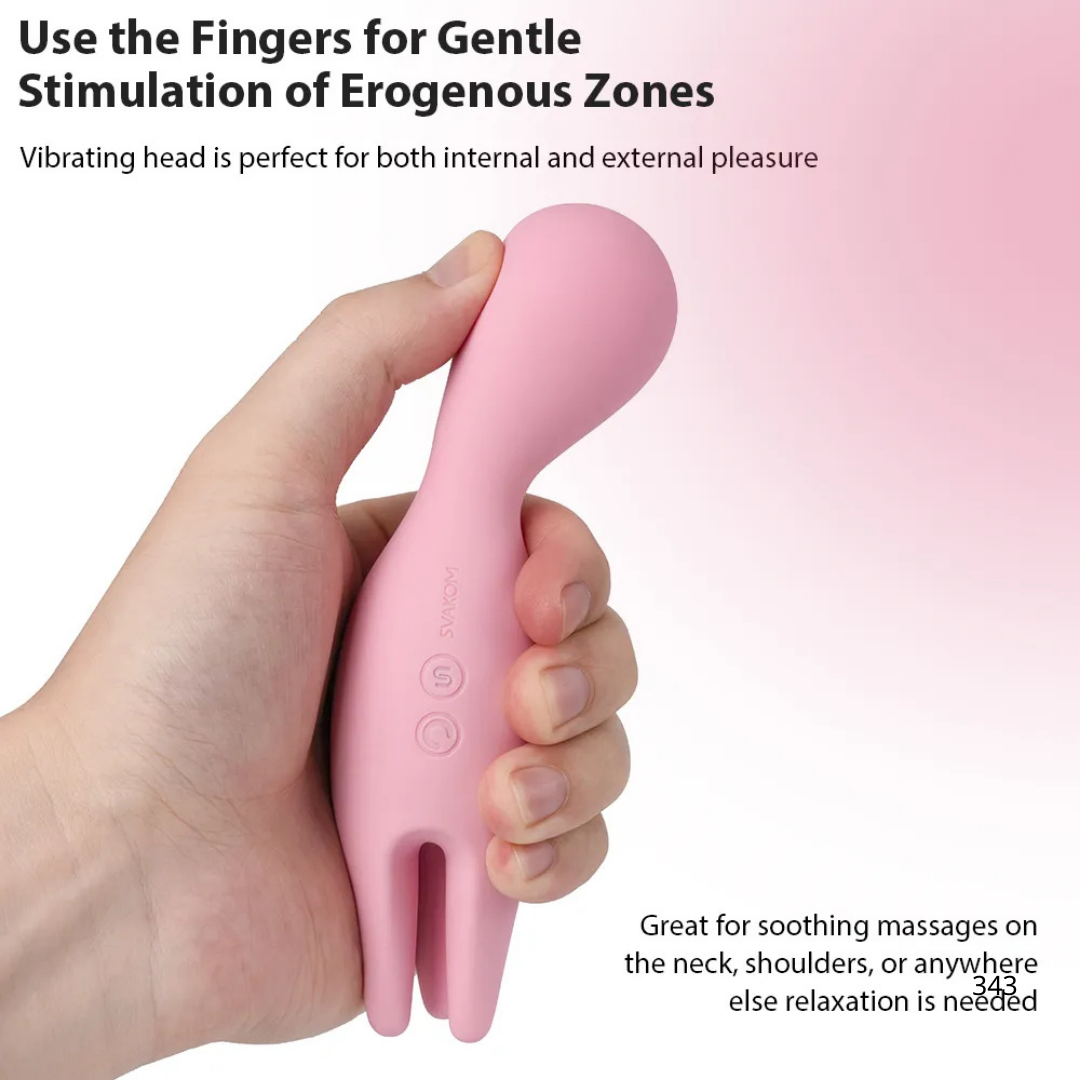 SVAKOM Nymph 手指震動按摩器 -粉紅色