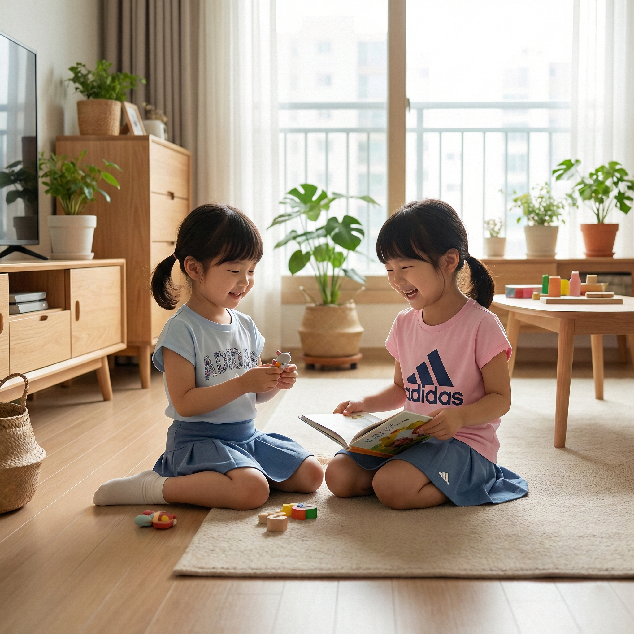 【預購】ADIDAS H022715 女童運動套裝