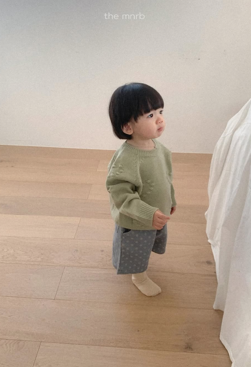 Mini Robe 波點六分短褲 / 2色