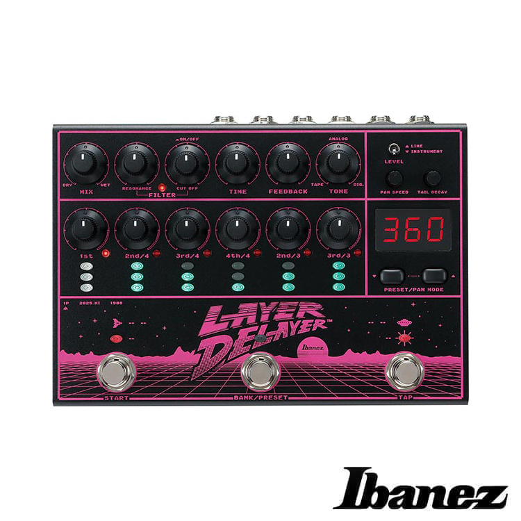 Ibanez LD303 Layer Delayer 延遲 單顆 效果器