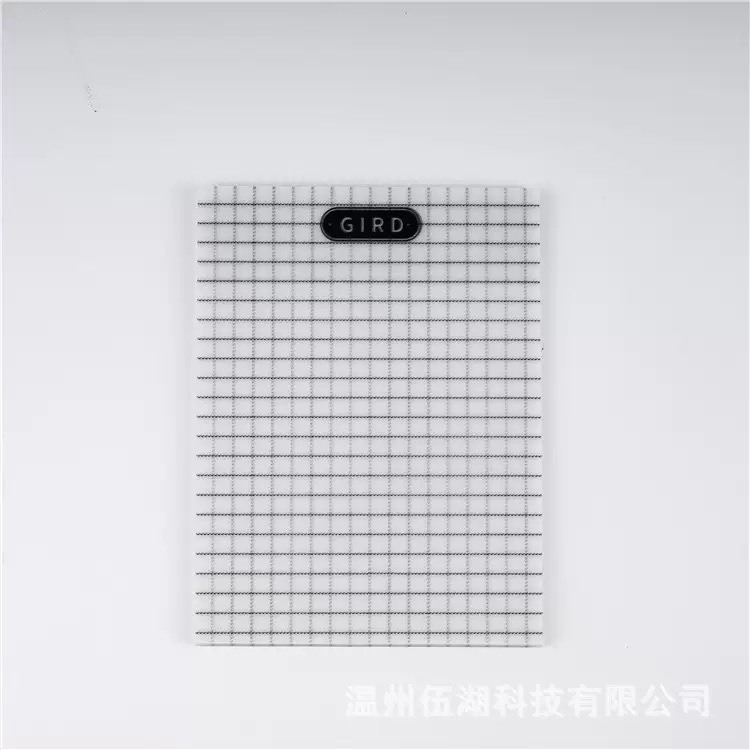 透明磨砂便利贴（50张）方格款 2 in1
