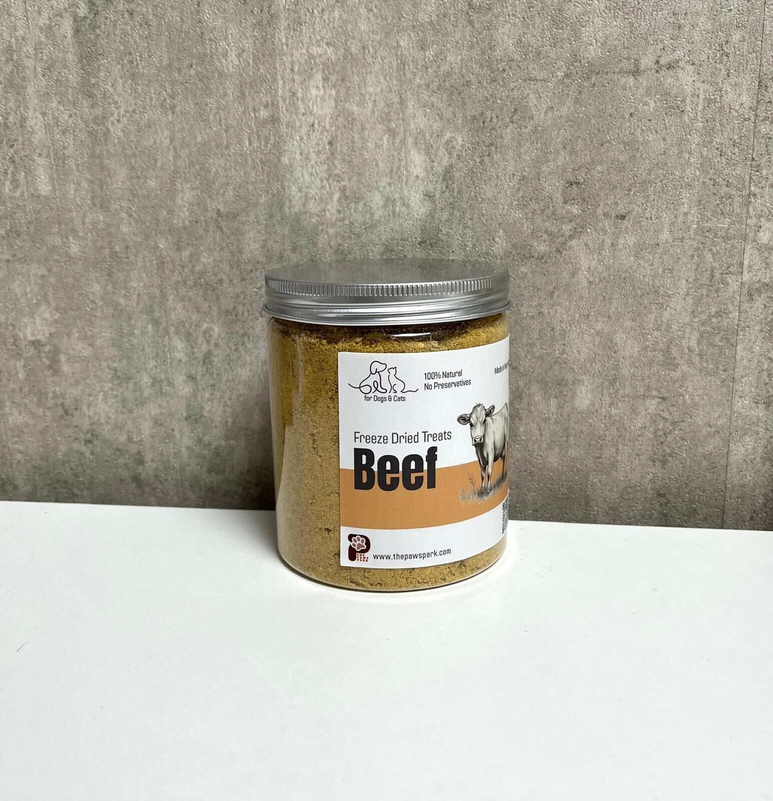 Paws Park 紐西蘭牛肝蛋黃凍乾溝糧粉 200g (貓狗食用）