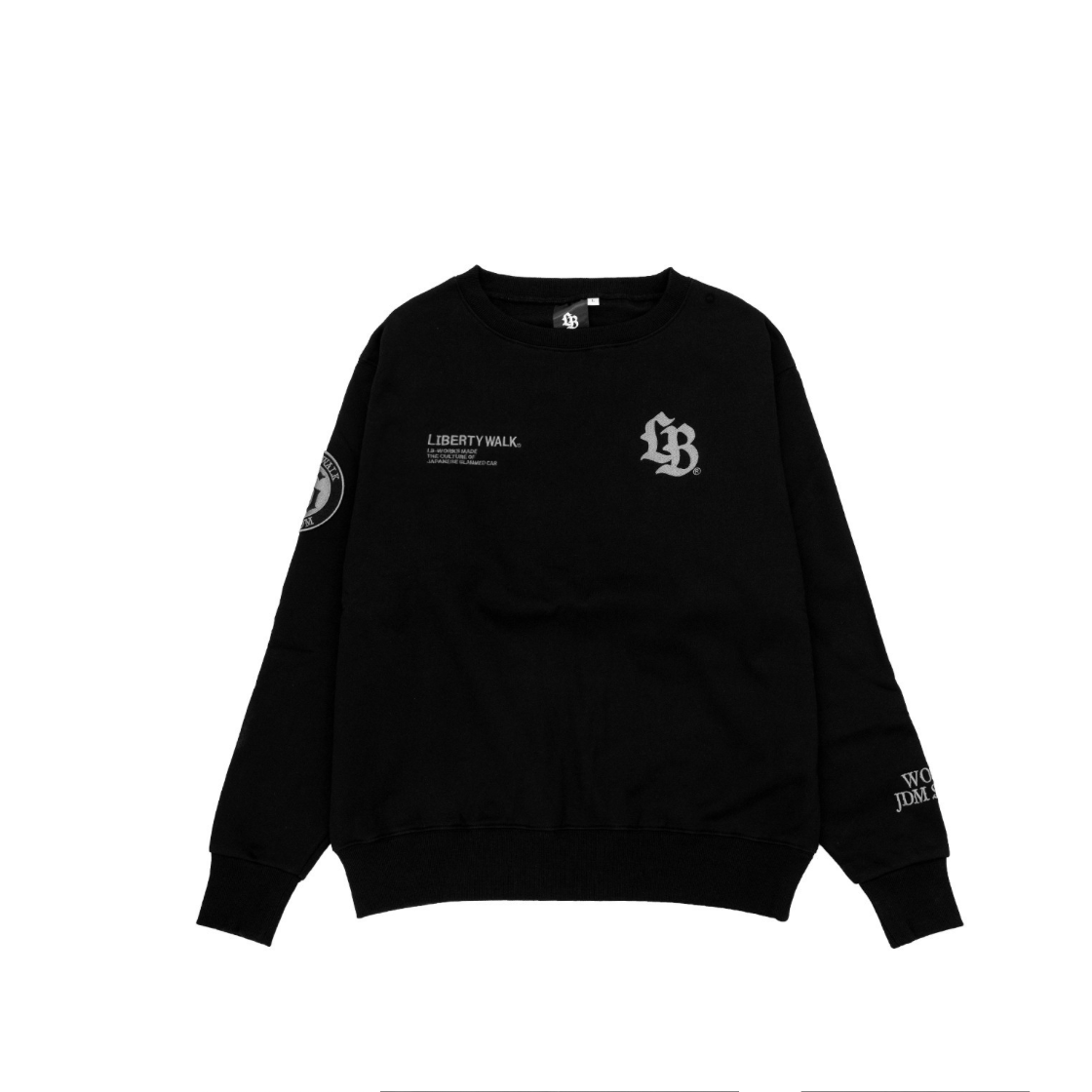 【LIBERTY WALK】0228發售LB Thorn Embroidery Logo NSX Sweatshirt