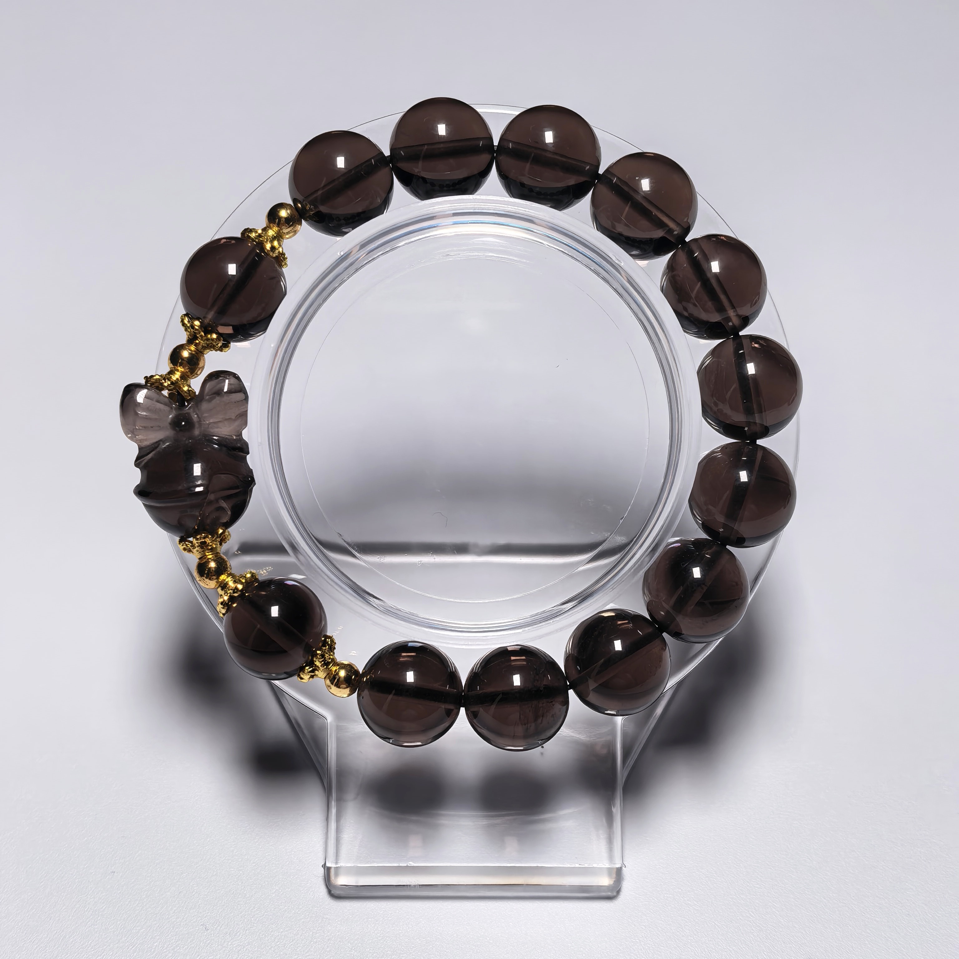 冰曜石卡通設計手串11m+