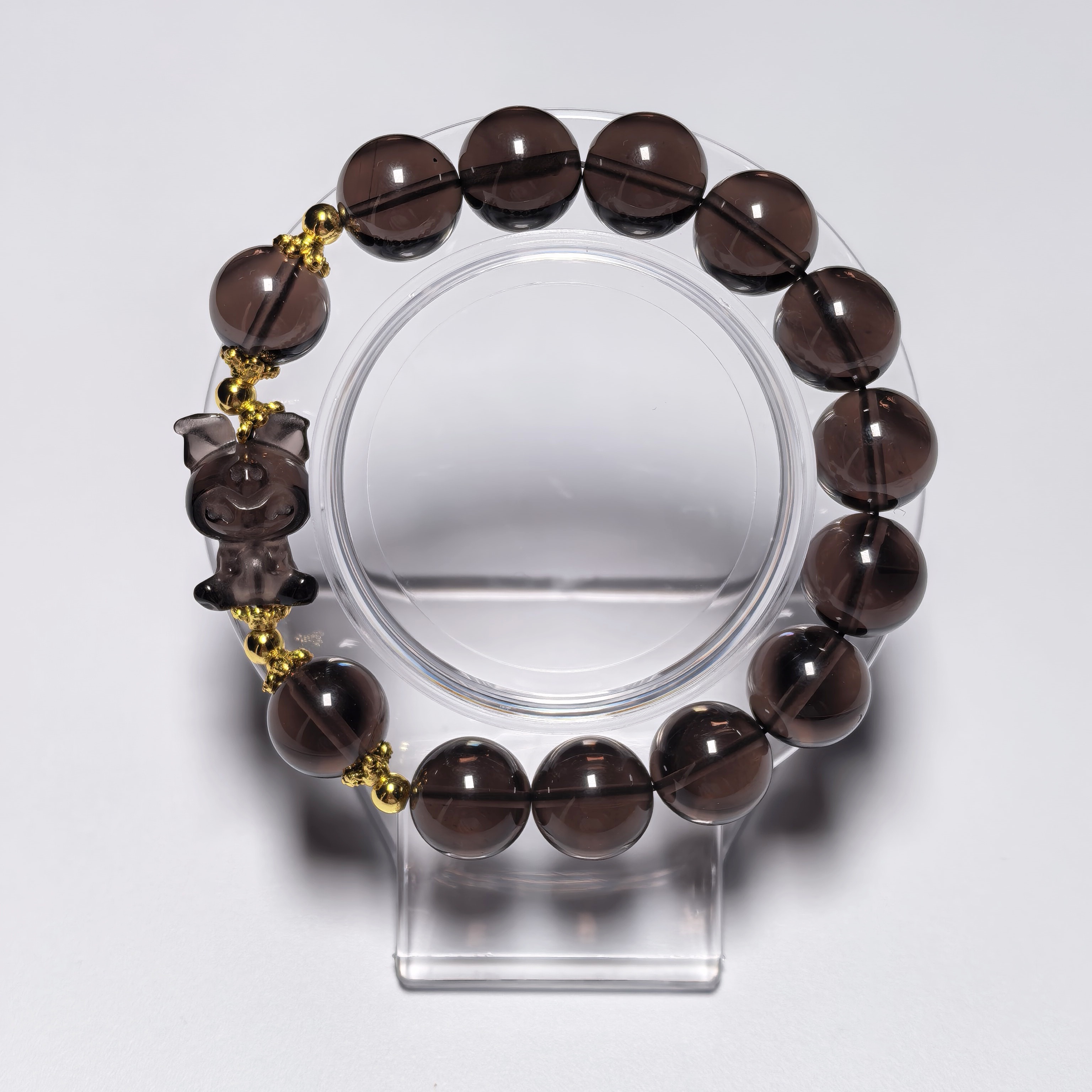 冰曜石卡通設計手串12m+