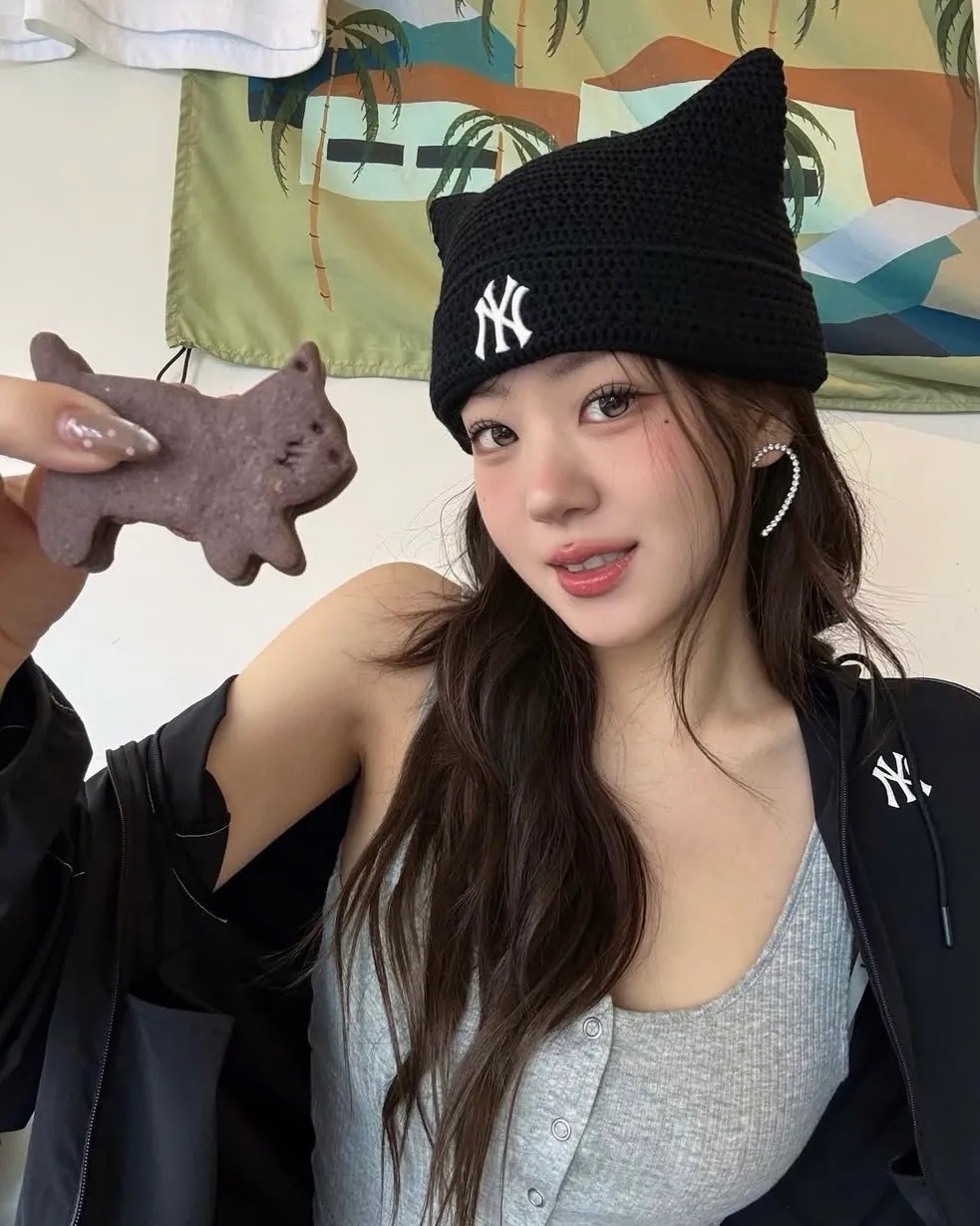 <預購> MLB 夏天版貓耳毛帽NY 春季夏季秋季皆可