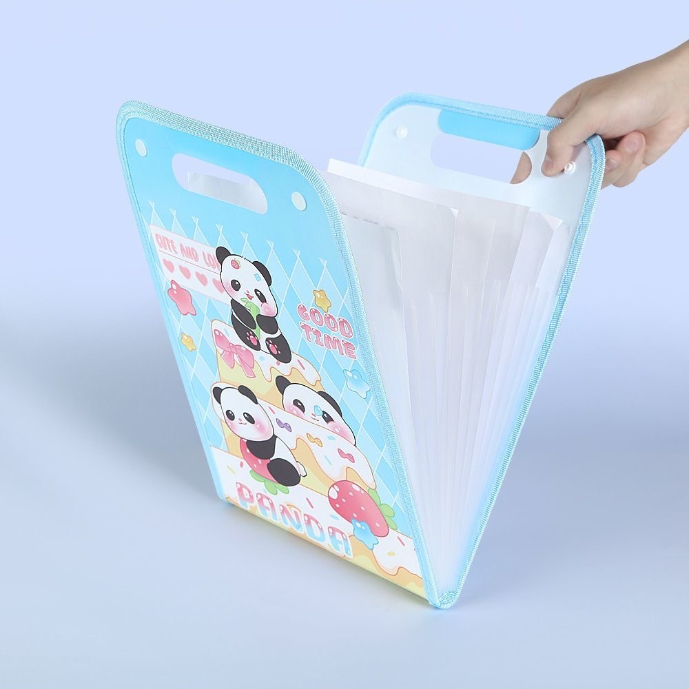 熊猫 风琴13层文件夹