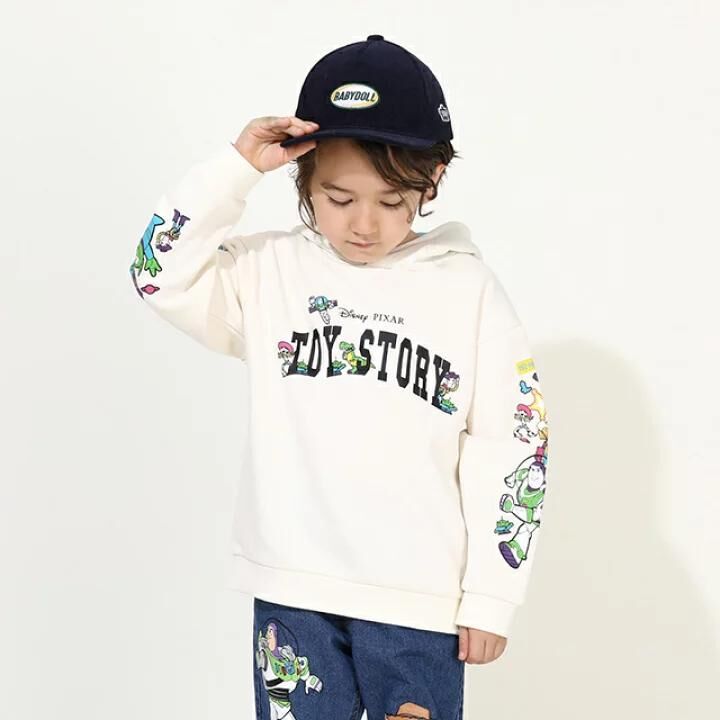 (現貨)100%日本直送Disney Toy Story有帽衛衣 (110/120)