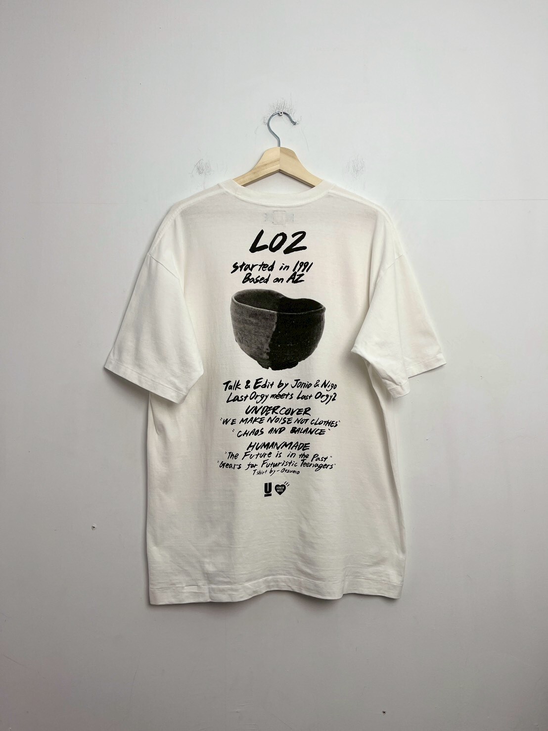 HUMAN MADE X UNDERCOVER  Last Orgy 2 S/S T-Shirt SIZE XL