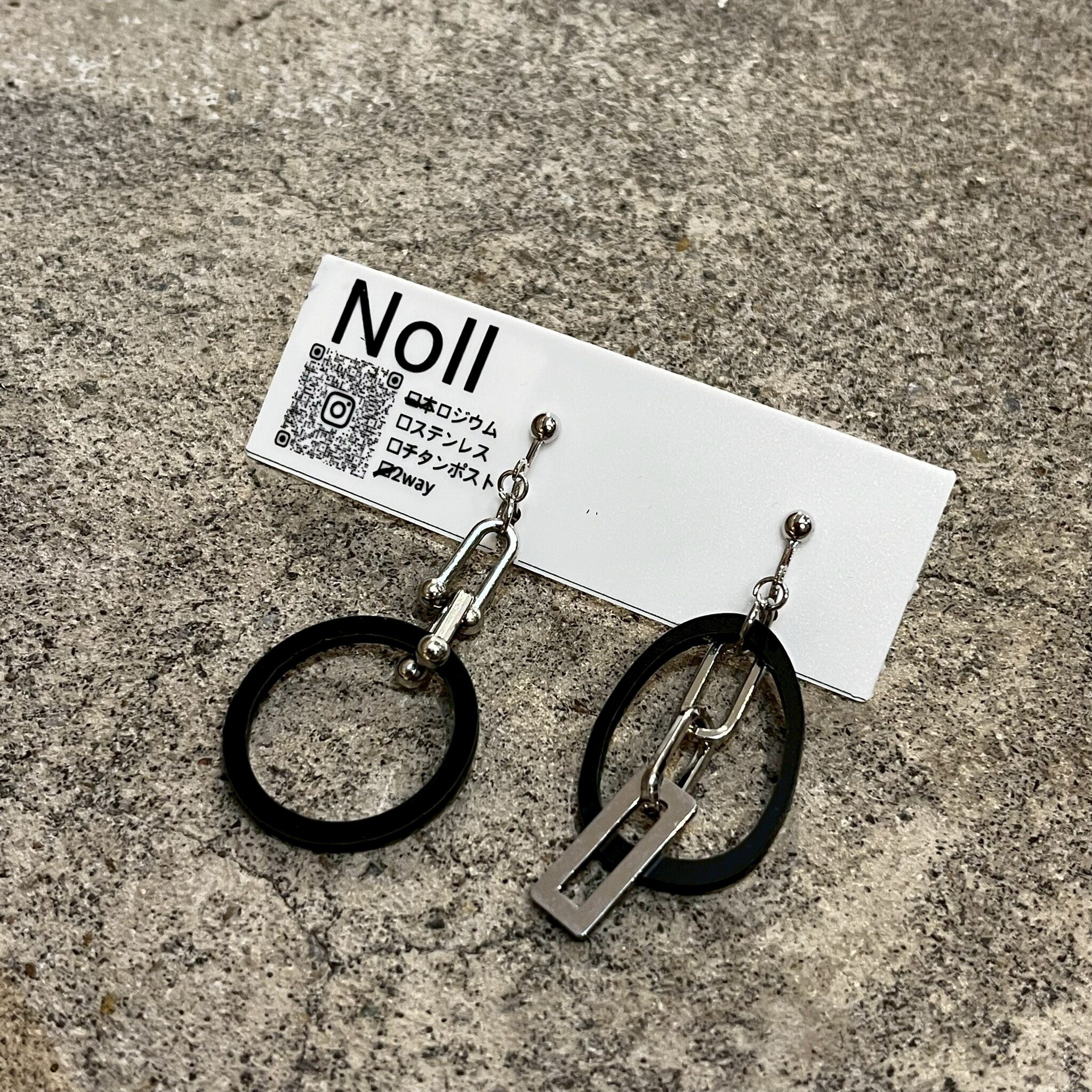 [Noll] 壓克力耳環 | 耳夾 | NO.160