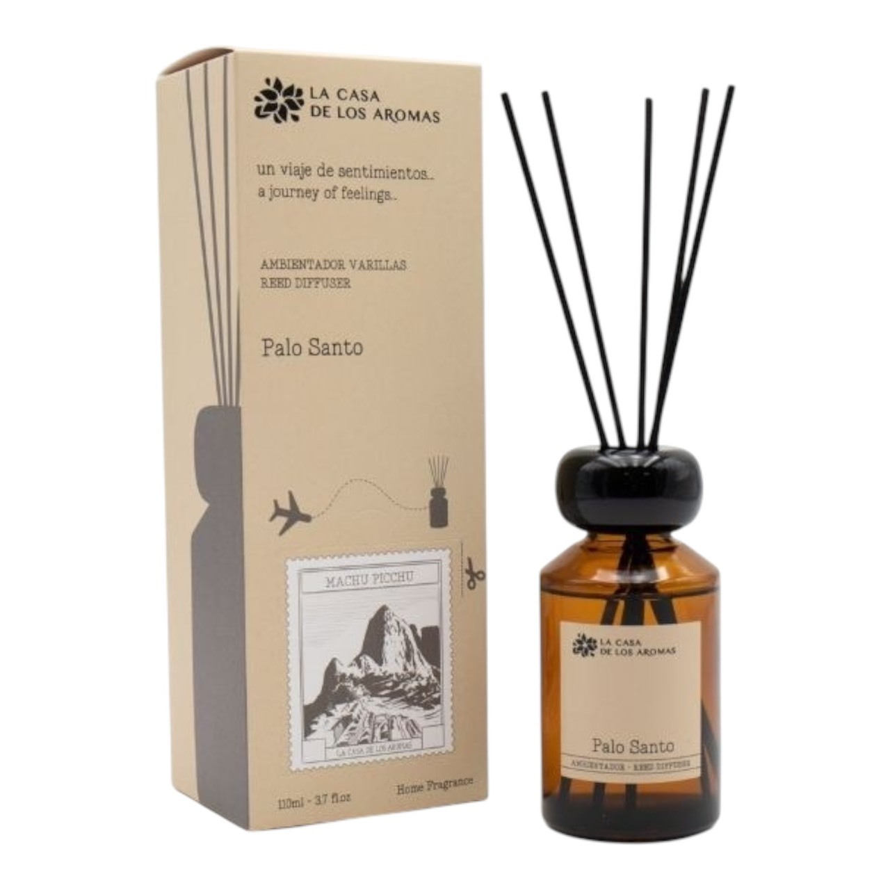 LA CASA 環遊世界頂級居家擴香組-聖木 110ml