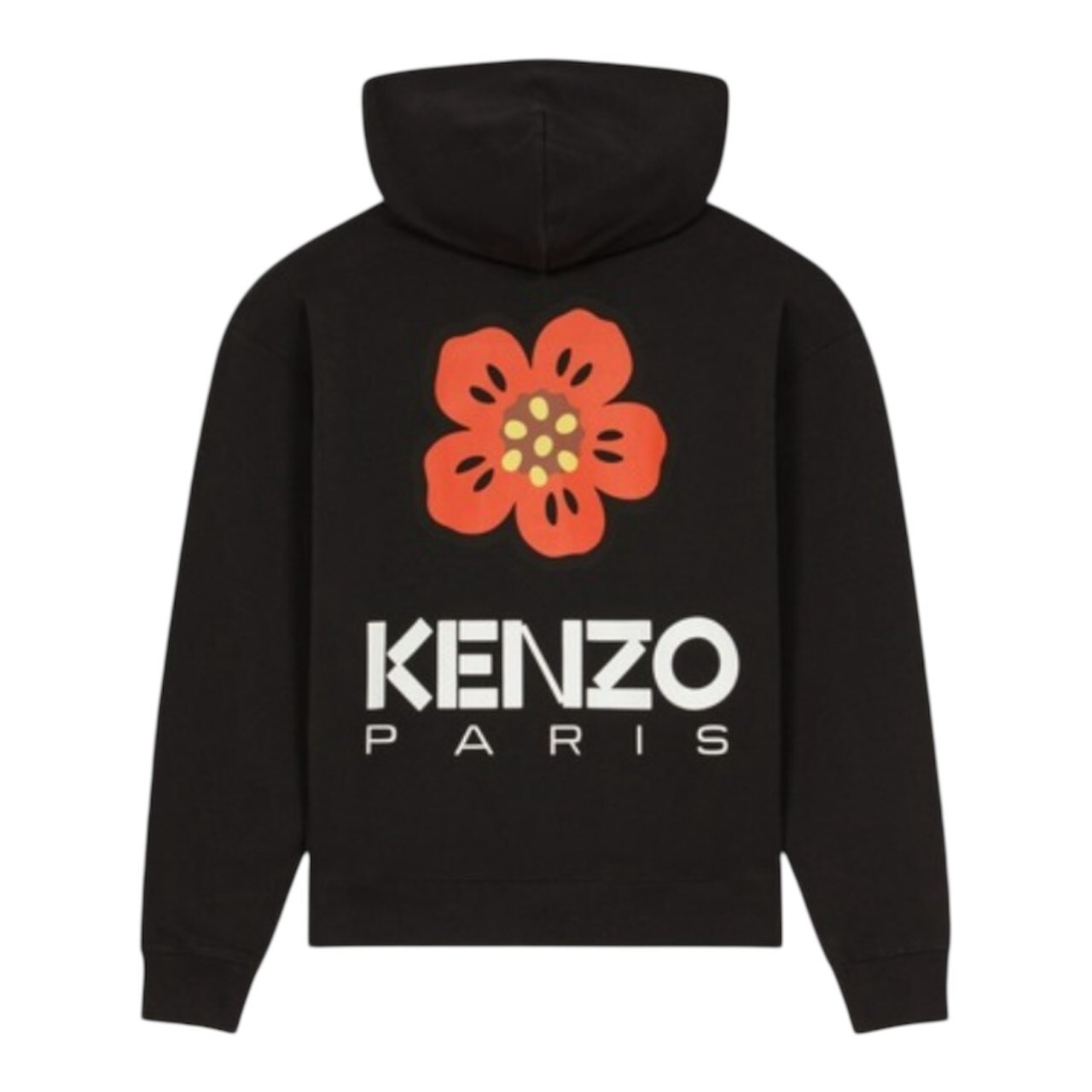 KENZO Boke Flower Oversized Hoodie Sweatshirt SIZE L