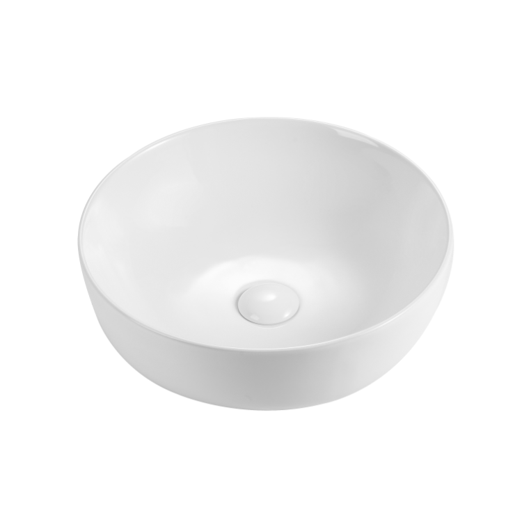 Vizio Round Countertop Basin (Matt White)(VZ100101WT)