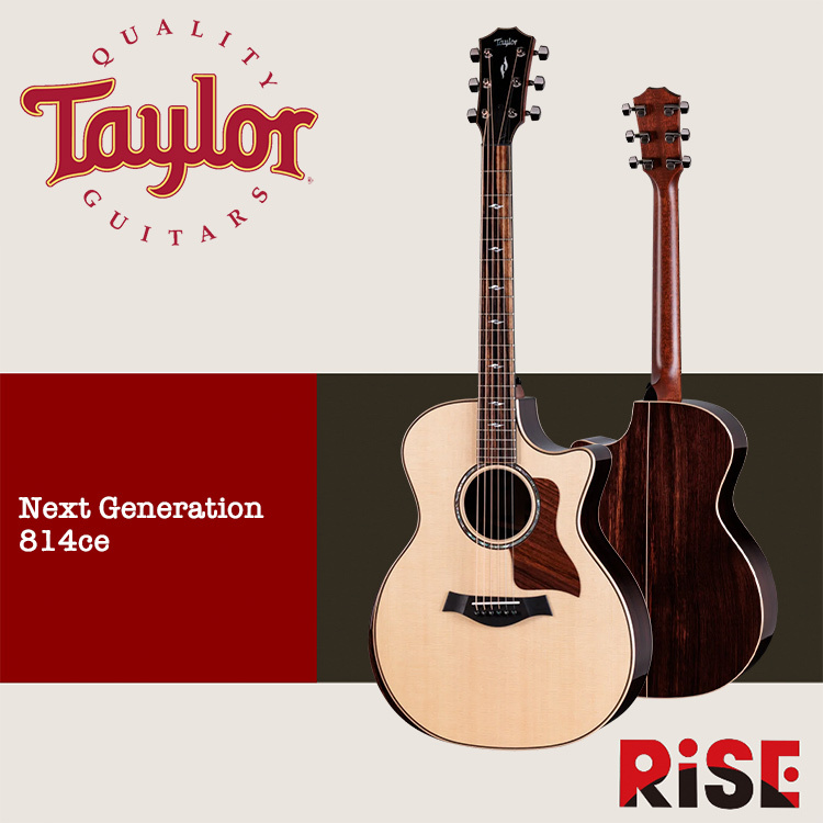 Taylor Next Generation 814ce 雲杉木 全單板 木吉他